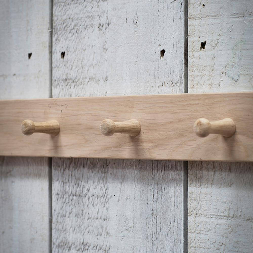 Garden Trading Hambledon Peg Rail 3 Pegs